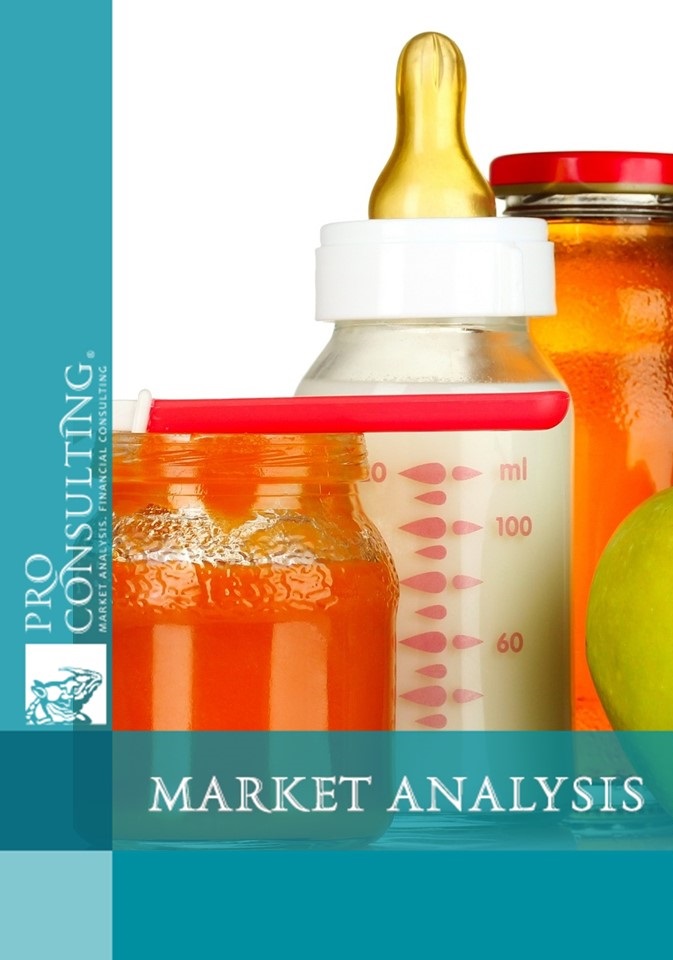 Market research report on baby food in Ukraine.  2014